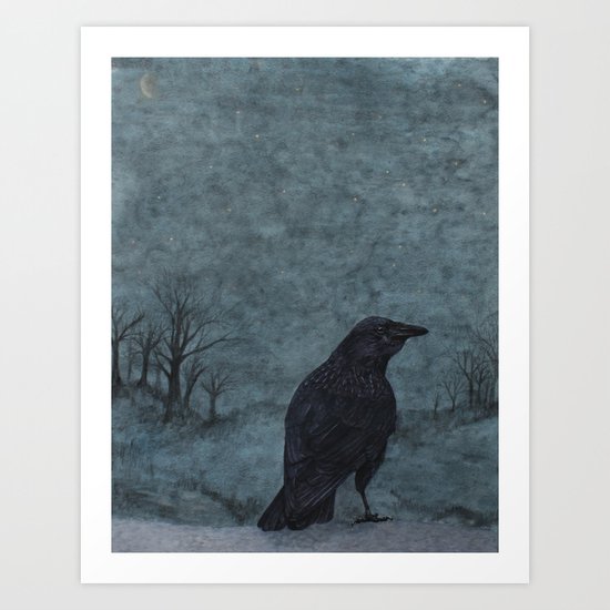 nightbird II Art Print
