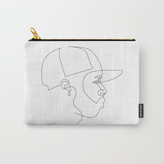 One Line For Dilla Carry-All Pouch