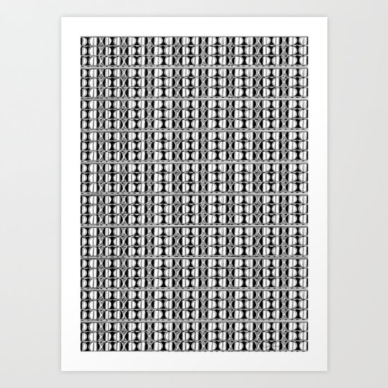 Dot Exposure Art Print