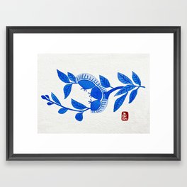 Chestnuts_Korean Traditional Framed Art Print
