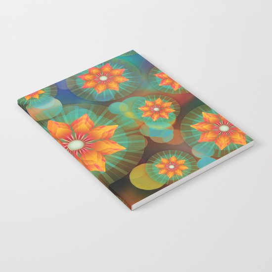 Lovely Floral Pattern Notebook