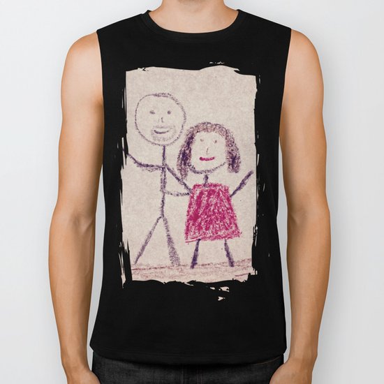 CRAYON LOVE: Boy meets Girl Biker Tank