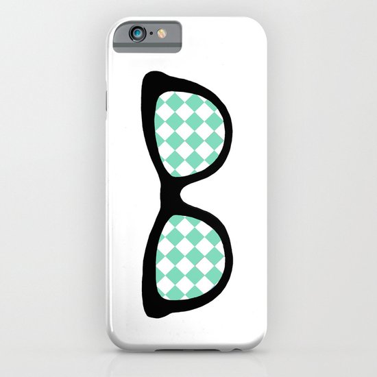 Mint Diamond Eyes iPhone & iPod Case