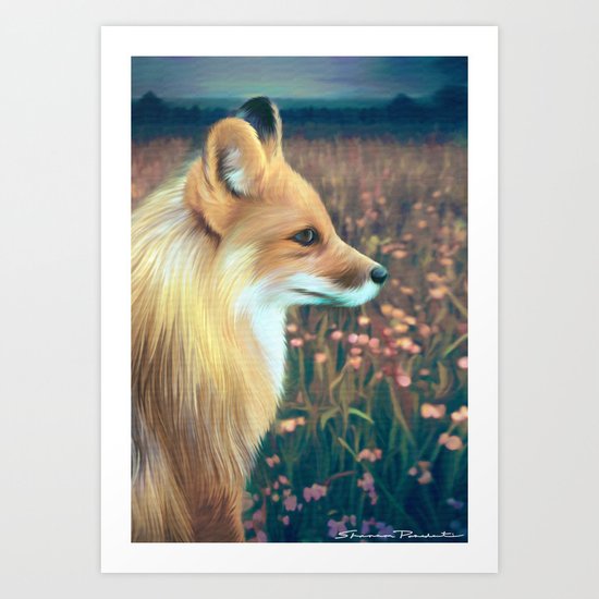 Fox Art Print