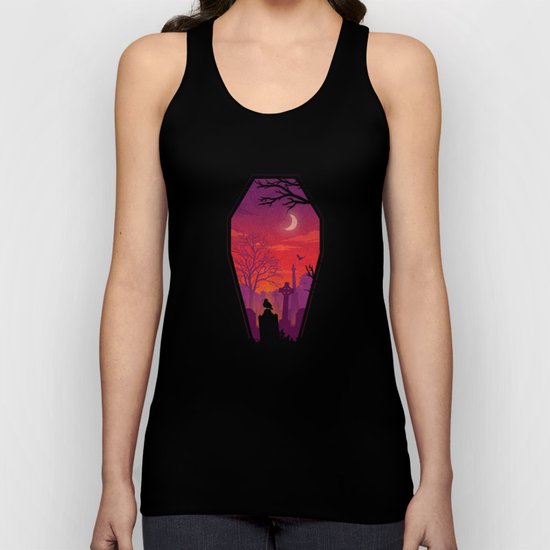 To The Grave Unisex Tank Top