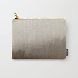 Scottish Highlands Spring Mist in a Birch Forest  Carry-All Pouch
