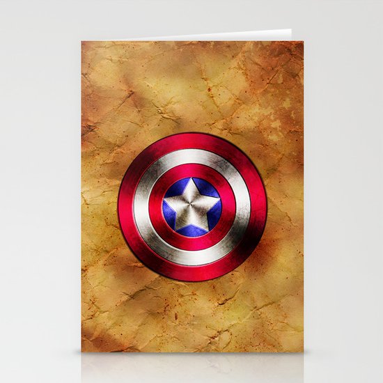 Captain America Stationery Cards