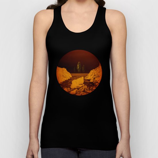 Escape from red planet Unisex Tank Top