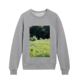 A Field of Wild Flowers Kids Crewneck