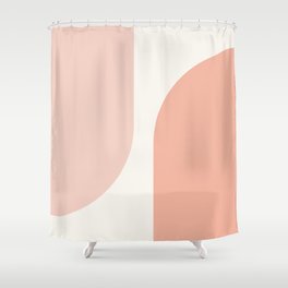Modern Minimal Arch Abstract XXXI Shower Curtain