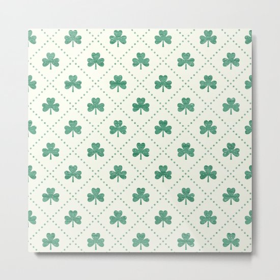 SHAMROCK ON! Metal Print