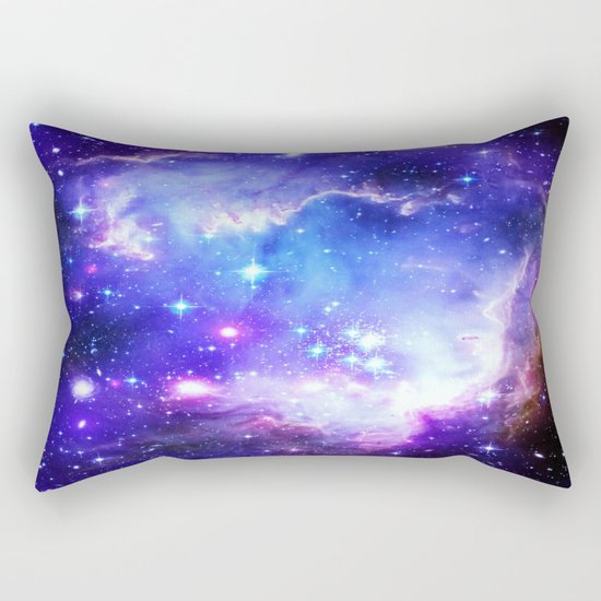 Galaxy Blue Rectangular Pillow