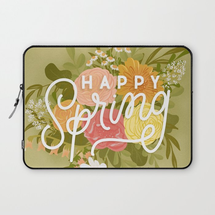 Happy Spring Laptop Sleeve