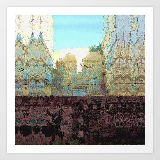Thursday 7 March 2013: gape asset / pryer slot Art Print
