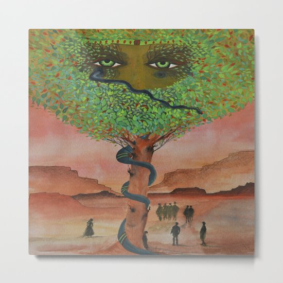 Track 1: Eyes of treason. Metal Print