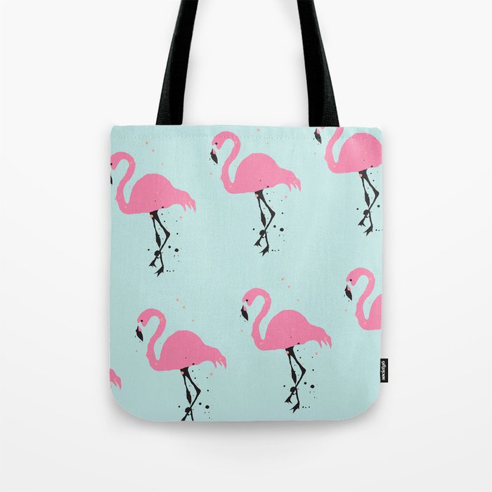 Let's Flamingle Tote Bag
