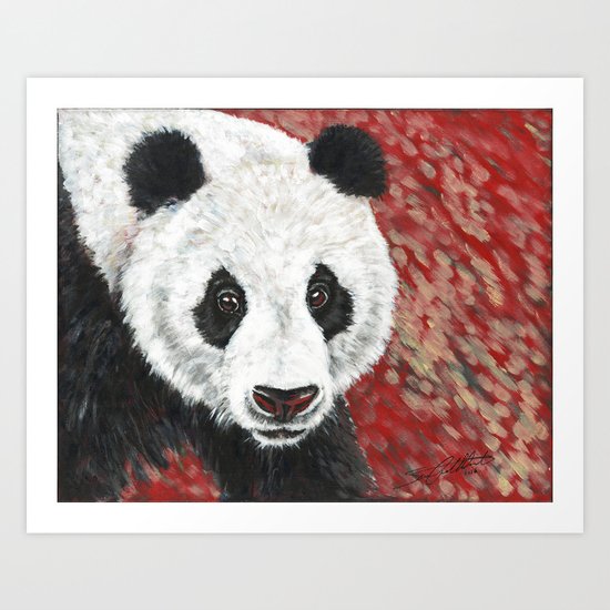 Panda Art Print