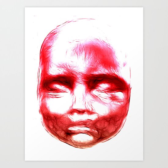 Baby Face Life Art Print