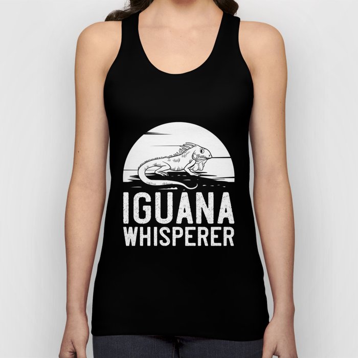 Green Iguana Lizard Cage Hunting Reptile Tank Top