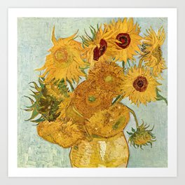 Van Gogh - sunflowers Art Print
