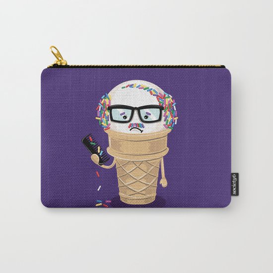 Ice Cream Coneover Carry-All Pouch
