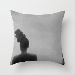 rooftop soliloquy Throw Pillow