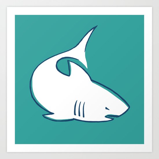 Shark Art Print