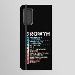 Motivational Quotes Growth for Entrepreneurs Android Wallet Case