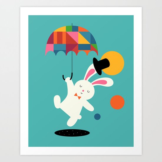 On the way to wonderland Art Print