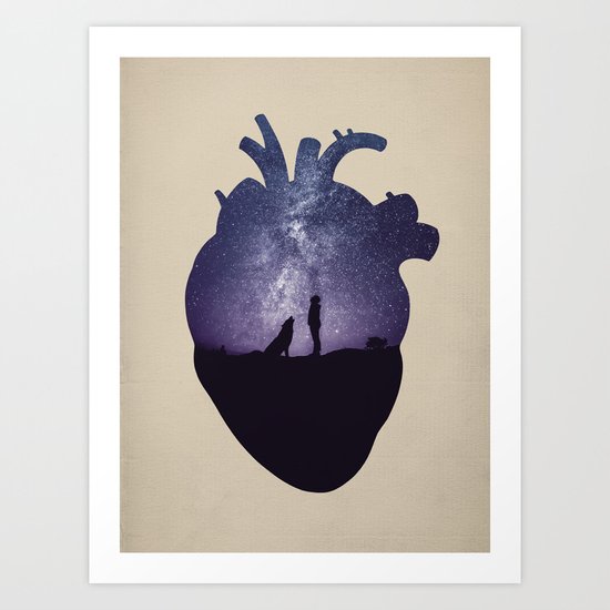 We Are All Made of Stars Art Print