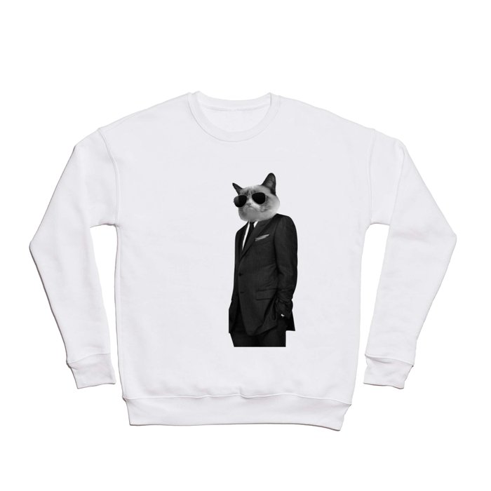 Coolest cat ever Crewneck Sweatshirt