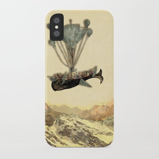 whale flight I iPhone Case
