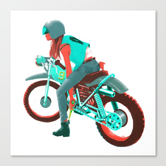 Switchblade Canvas Print