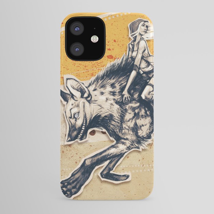 Hyena Rider iPhone Case
