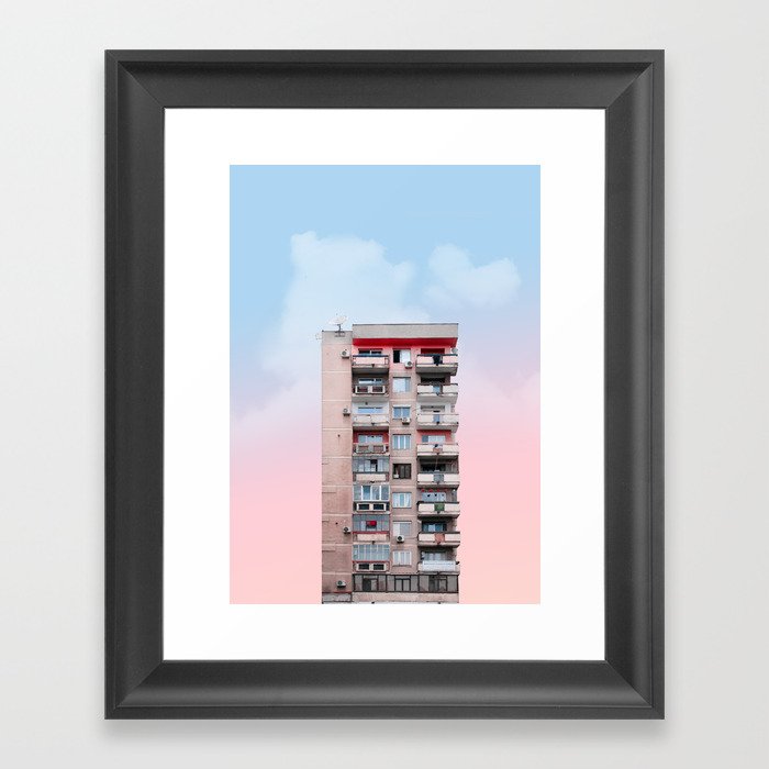 Iuliu Maniu (Communist Utopia Series) Framed Art Print