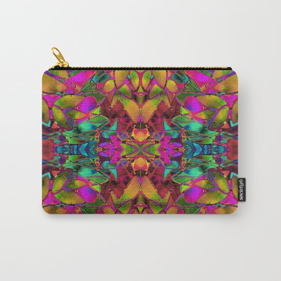Fractal Floral Abstract G285 Carry-All Pouch