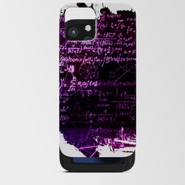 Formulas in mathematical space iPhone Card Case