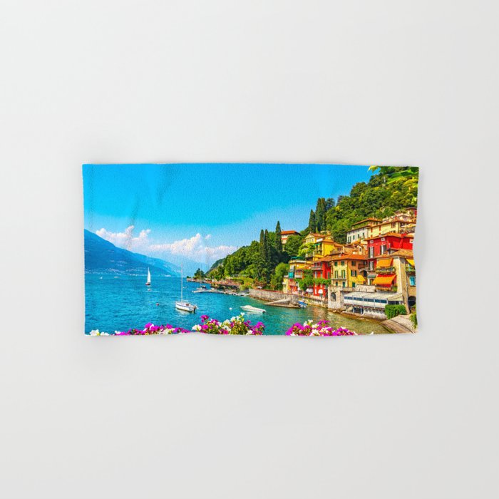Positano, Italy, Beach Vacation, Summer Day Hand & Bath Towel
