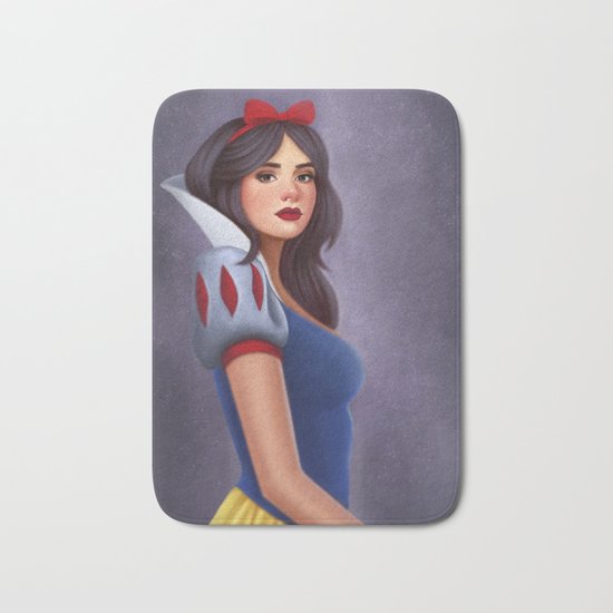 Princess Portrait Bath Mat
