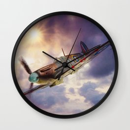 Supermarine Spitfire Wall Clock