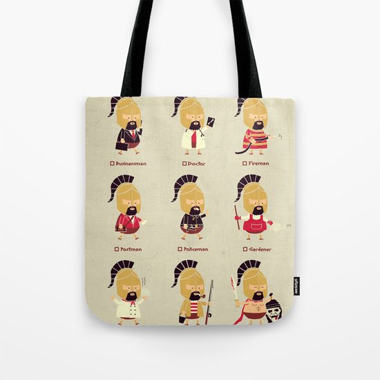 Spartan Career Test Tote Bag