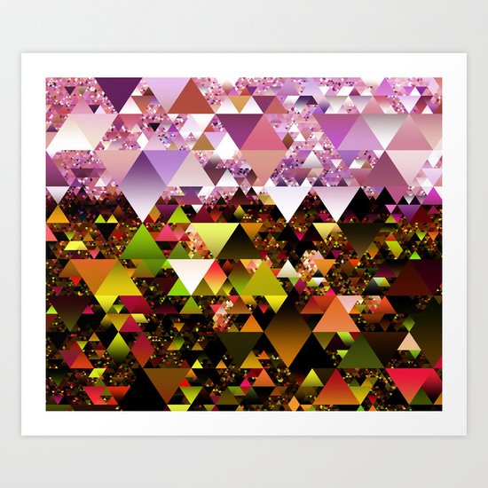 Out in the country where the Bunyips run Art Print