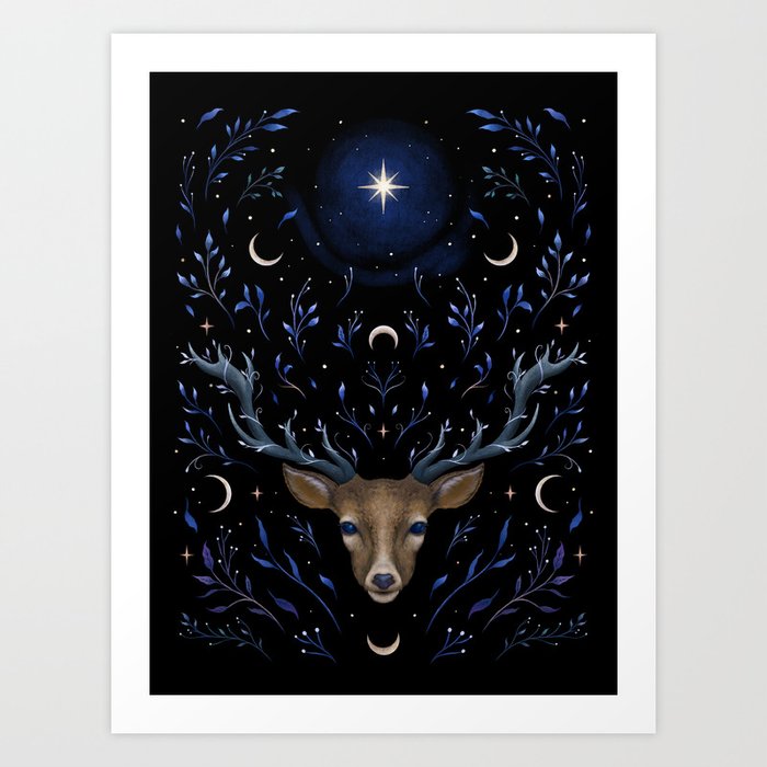 Deer Dream Art Print