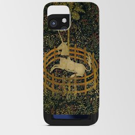 The Unicorn in Captivity iPhone Card Case