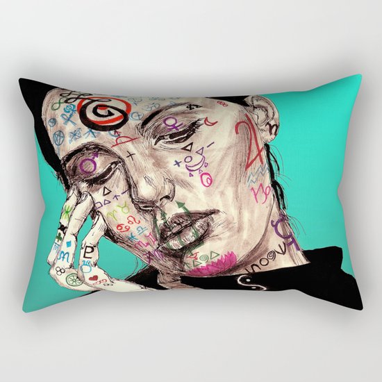 Bruna Signs and Sigils Rectangular Pillow