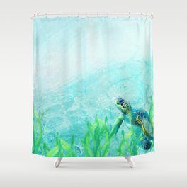 Turtle Shower Curtains Society6