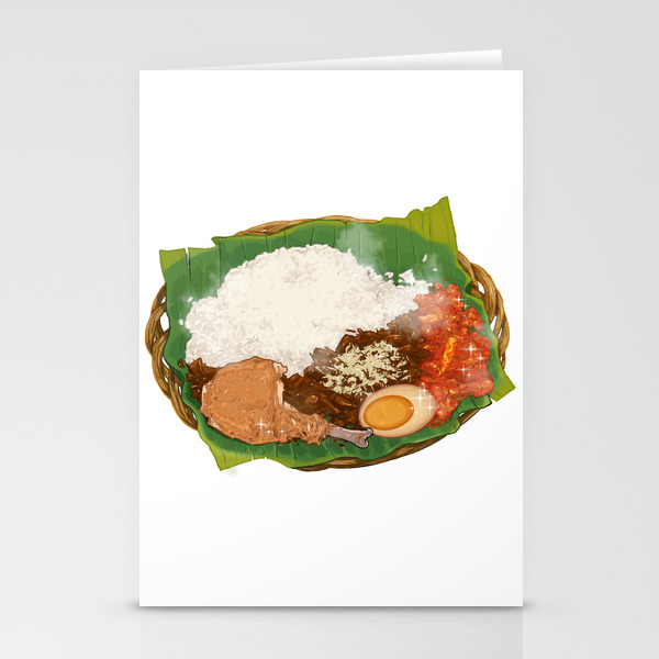 Nasi Gudeg Stationery Cards By Fajarkurniawan Society6