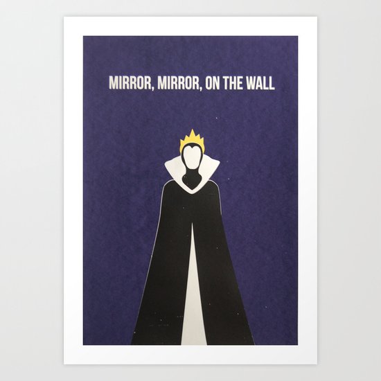 Disney Villain - Evil Queen Art Print