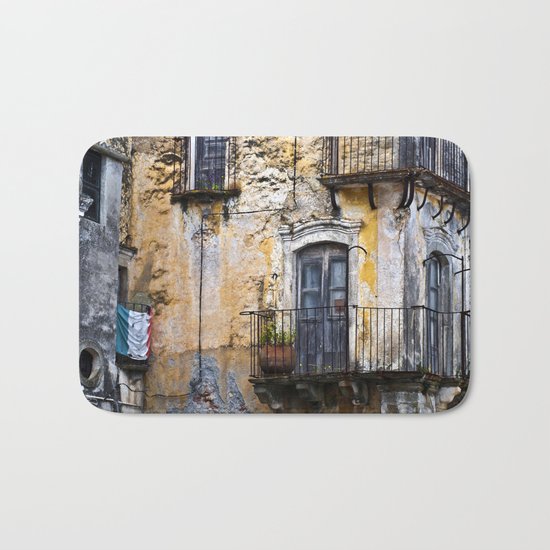 Urban Sicilian Facade Bath Mat