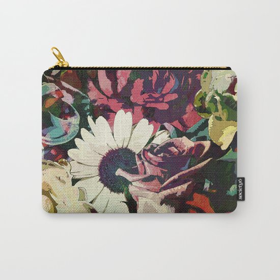 Daisy among Roses Carry-All Pouch